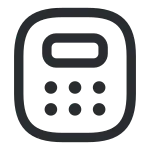 Calculator SVG Icon